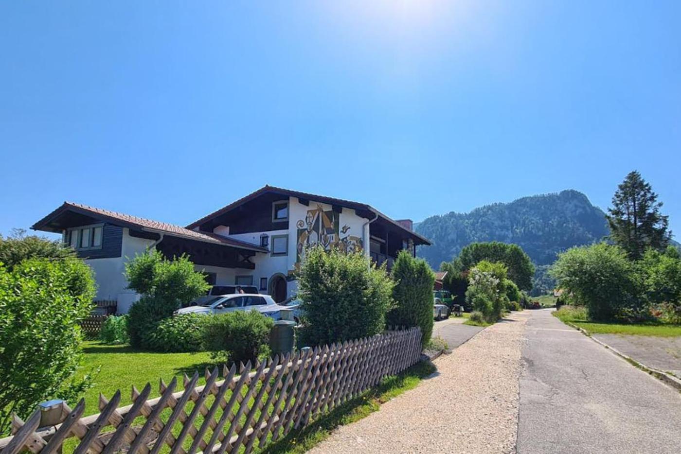 Gemuetliche Ferienwohnung Mit Terrasse Und Bergblick Inzell Kültér fotó